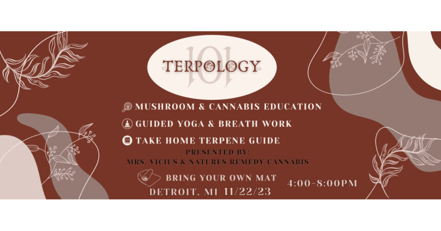 Terpology 101 – Mushroom & Cannabis Education Event