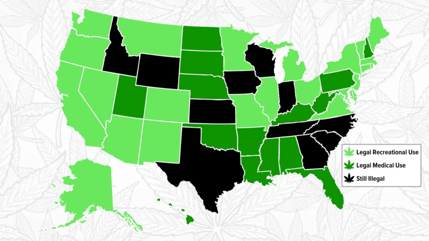 Where to Find (Legal) Weed in the US in 2024